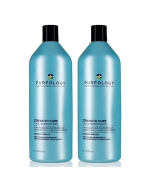 Pureology Strength Cure Conditioner 1000ml Double Worth £184
