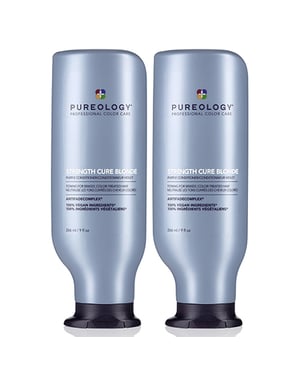 Pureology Strength Cure Blonde Conditioner 266ml Double