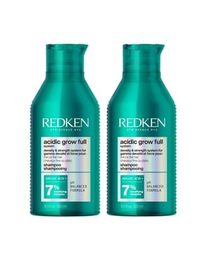 Redken Acidic Grow Full System Densifying Shampoo 300ml Double