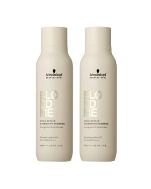 Schwarzkopf Blondme Bond Repair Nourishing Shampoo 300ml Double