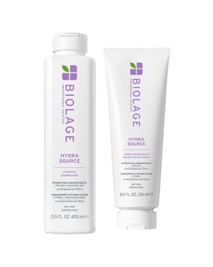 Biolage Hydrasource Shampoo 400ml & Conditioning Balm 236ml Duo