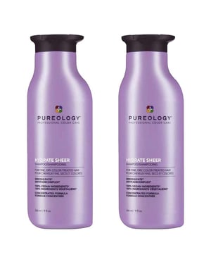 Pureology Hydrate Sheer Shampoo 266ml Double