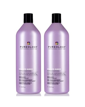 Pureology Hydrate Sheer Shampoo 1000ml Double Worth £156