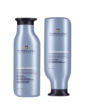 Pureology Strength Cure Blonde Shampoo 266ml & Conditioner 266ml Duo