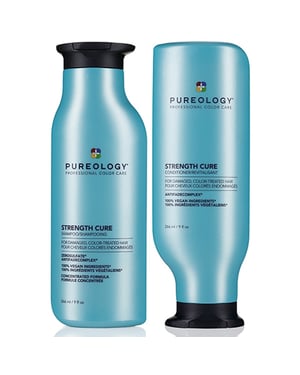 Pureology Strength Cure Shampoo 266ml & Conditioner 266ml Duo