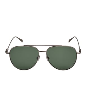 Heren Metalen Pilotenstijl Zonnebril SF308S