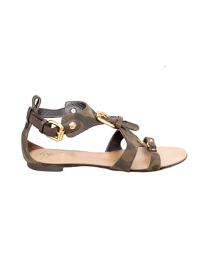 Giuseppe Zanotti Camouflage Sandals - '10s
