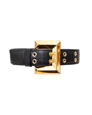 Giuseppe Zanotti Leather Belt - '10s