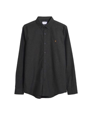 Farah Mens Steen Slim Shirt (Grön)
