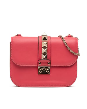 Tweedelige Small Rockstud Glam Lock Crossbody