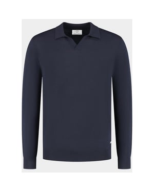 Born with Appetite Polo lange mouwen heren connor knit ls bwa26105co75/4001