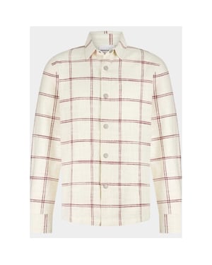 Bos Bright Blue Supply & co. overshirt forrest shirtjacket sco26114fo92/1002