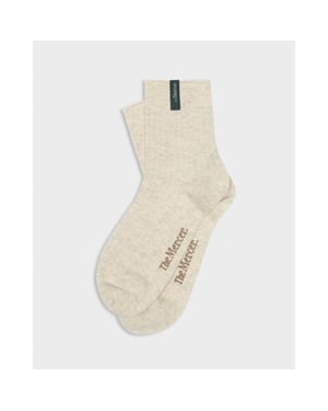 Mercer Amsterdam the mercer label sock meac261012 103 sand