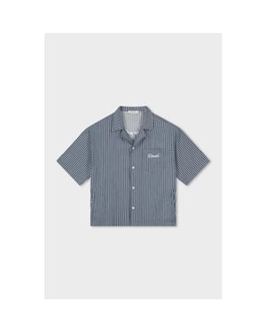 Equalité Sky boxy shirt striped