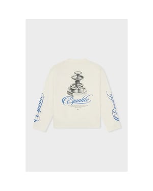 Equalité Fontain oversized longsleeve tee off