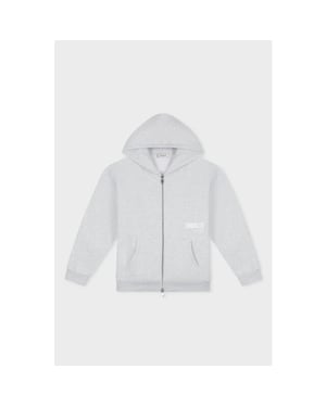 Equalité Elia oversized full zip hoodie melange