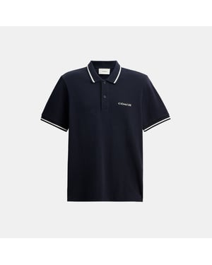 Signature Trim Polo In Organic Cotton