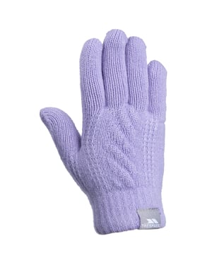 Trespass Kaybell gebreide kinderhandschoenen (Lila)