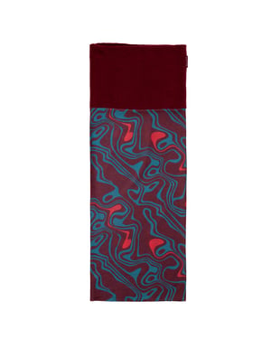 Trespass Vrouwen/dames Rindell Neckwarmer (Donker kersenprint)