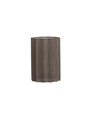 Light & Living Cilinder lampenkap disli donker Ø24cm
