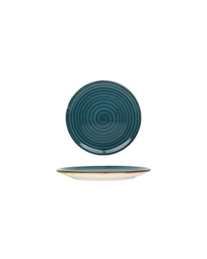 By Bone Dessertbord harmony tropical porselein 21 cm set van 6