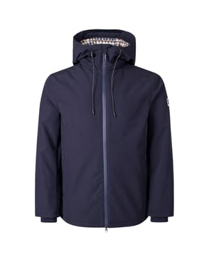 Aquascutum Active Shell Active Mid Parka Marinblå Jacka