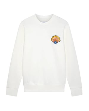 Casablanca Broderade Skaltröjor I Off-white