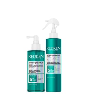 Redken Acidic Grow Full System Densifying Instant Densifying Spray 200ml And Hair Serum 100ml Duo