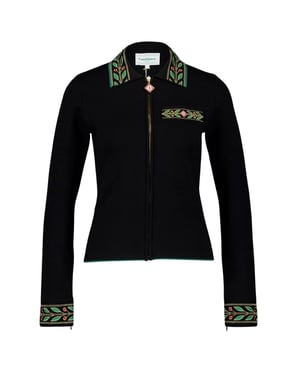 Casablanca Broderade Laurel Svarta Jackor