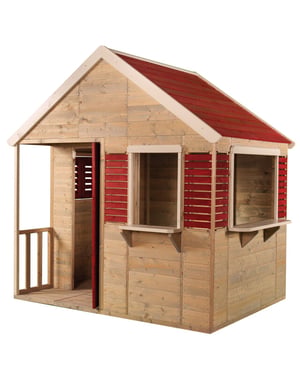 Wendi Toys Houten speelhuis krokodil 155x120x168cm -