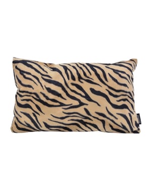 Gek op kussens! Furry tiger | 30 x 50 cm | kussenhoes | polyester
