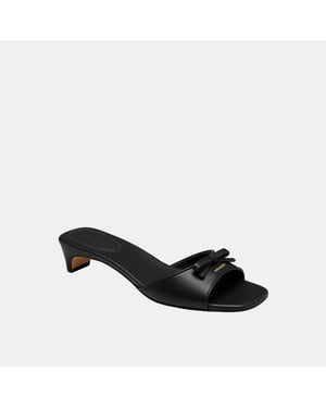 Bow Kitten Heel Sandal