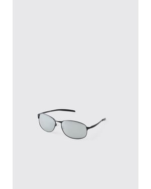 Metal Rectangle Sunglasses