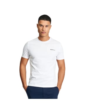 Ben Sherman Handtekening T-shirt heren (Wit)
