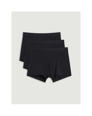 Ben Sherman Heren Tonale Boxershorts (3-Pack) (Zwart)
