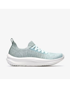 Solevana Lace Seafoam Green Trainers