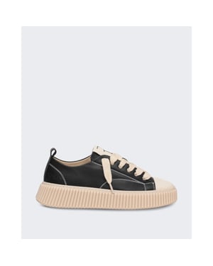 RHUN Dames treble 2020 leather black