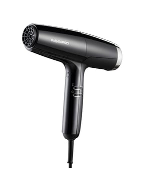 Babyliss Pro Falco Advanced Professional High-speed Digital Hair Dryer Black & Silver