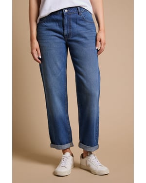Boyfriends Ankle Grazer Fold Up Jeans