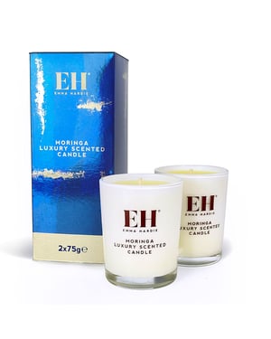 Emma Hardie Moringa Luxury Scented Candle 2 X 75g
