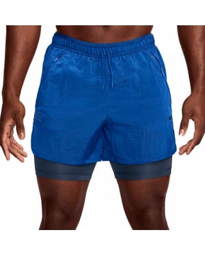 Nike Stride Running Division Dri-fit Donkerblauwe Shorts