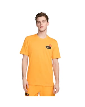 Nike Dri-fit Fitness Gul Löpartopp