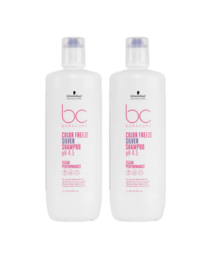 Schwarzkopf Professional Bc Bonacure Color Freeze Silver Shampoo 1000ml Double