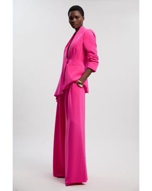Soft Tailored Wide Leg Trouser