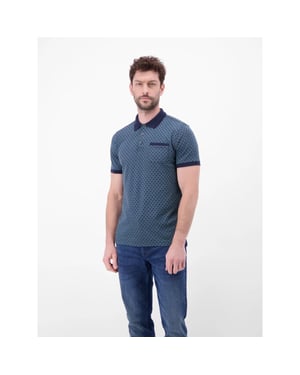 Lerros Heren polo 2633226 485 classic navy