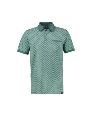 Lerros Heren polo 2633226 662 soft teal