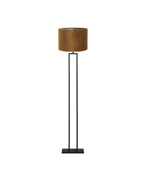 Light & Living Vloerlamp shiva/gemstone zwart/ Ø40x170cm