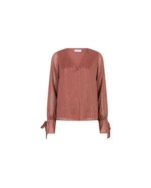 Lofty Manner ra01.1 blouse lora 309 mauve