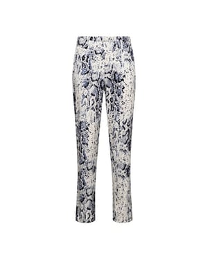&Co Woman Broek posie travel slate multi