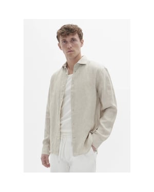 Matinique Mamarc short overhemd 30205841 plaza taupe
